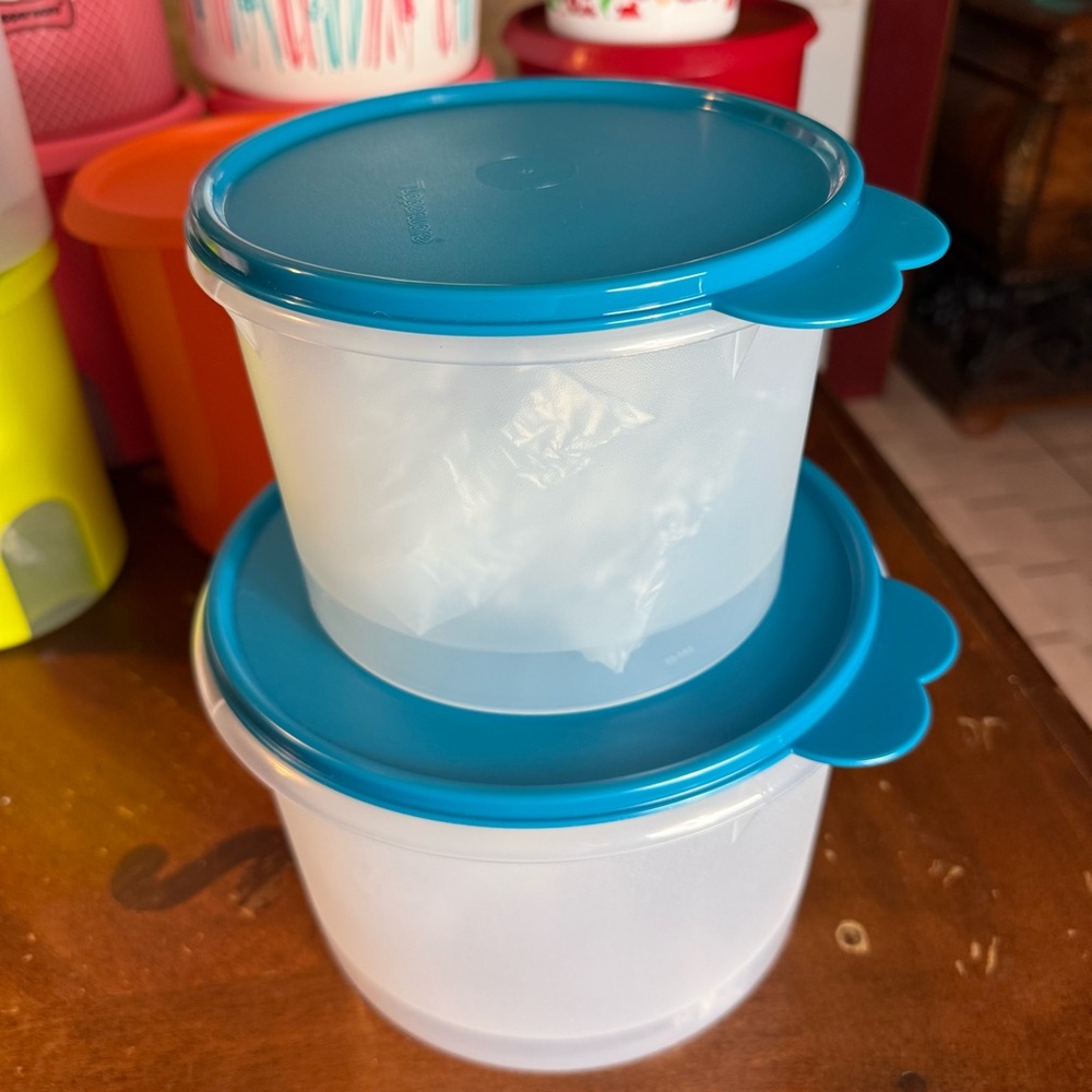 Tupperware Fridge Canisters